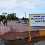 SAMSUN'DA KÖPRÜ KAPATILDI: "AYAKLARDA KOROZYON VAR"